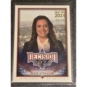 2024 Decision Elise Stefanik Election Day Gold Foil #06/10